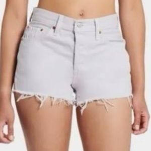 Levi’s Jean shorts.